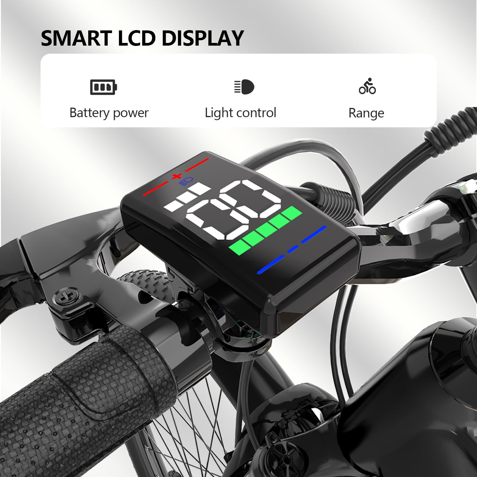 Bicicleta eléctrica de 27,5 pulgadas para mujer y hombre, 7 marchas, con batería de 594 Wh