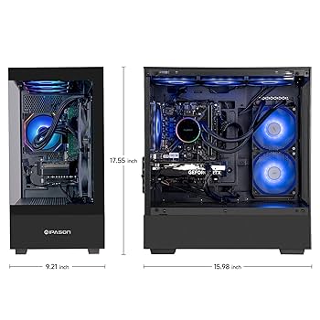 Amazon.com: IPASON Gaming Desktop, Ryzen 7 5700X, Geforce