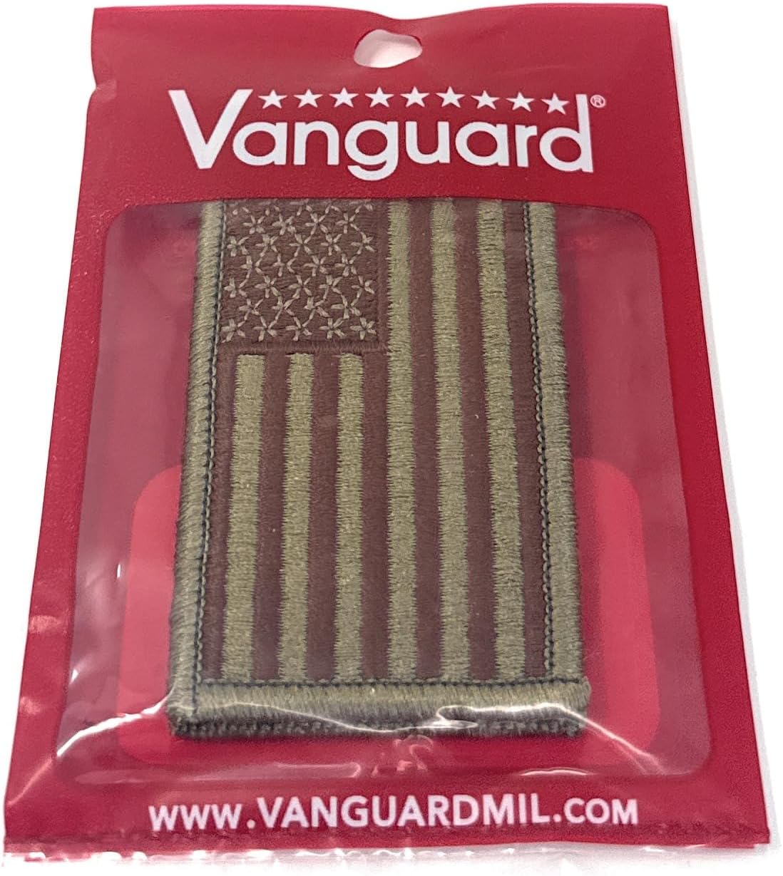 Air Force Flag Patch: United States of America - OCP spice brown and bagby green flag reversed with hook closure
