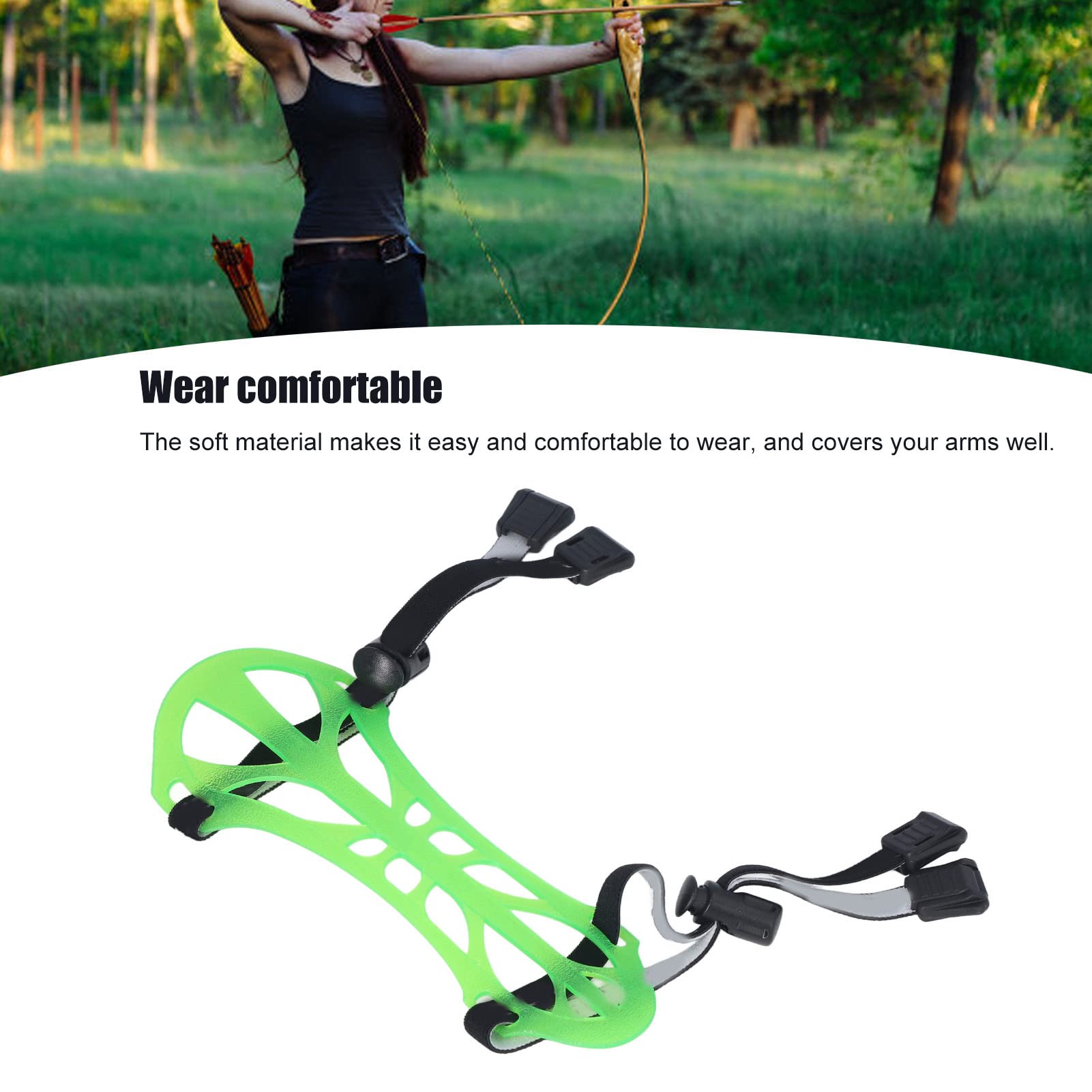 Gear Straps Archery-arm Guard Forearm Bow Hollow Design Hunting Target Left And Right Hands Protection Composite Fabric - 18 - View #10