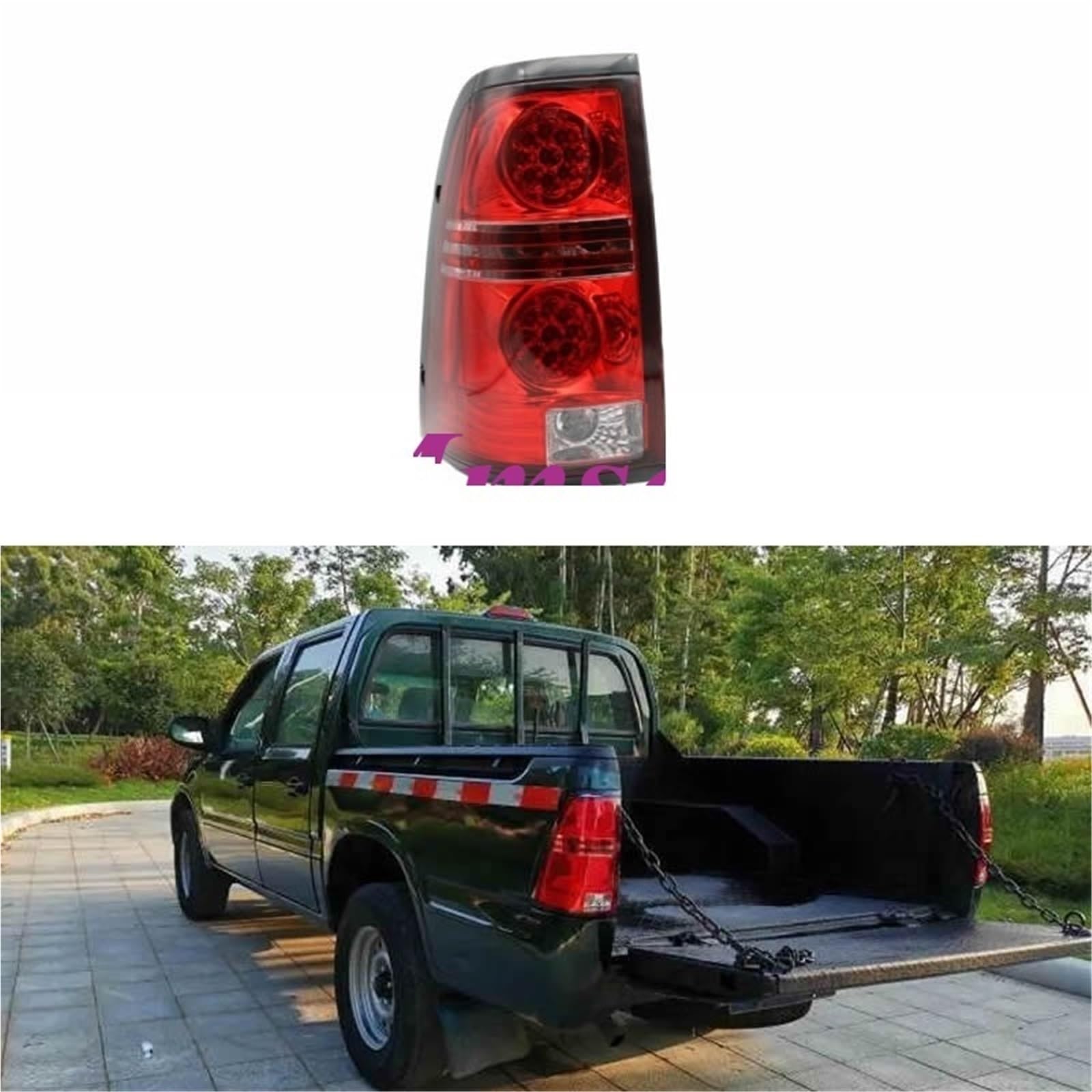 Lampa tylna zespolona Do GAC GONOW 100 pickup Akcesoria samochodowe Zestaw świateł tylnych LED Światła hamowania Światła cofania tylne światła LED(Changeable)