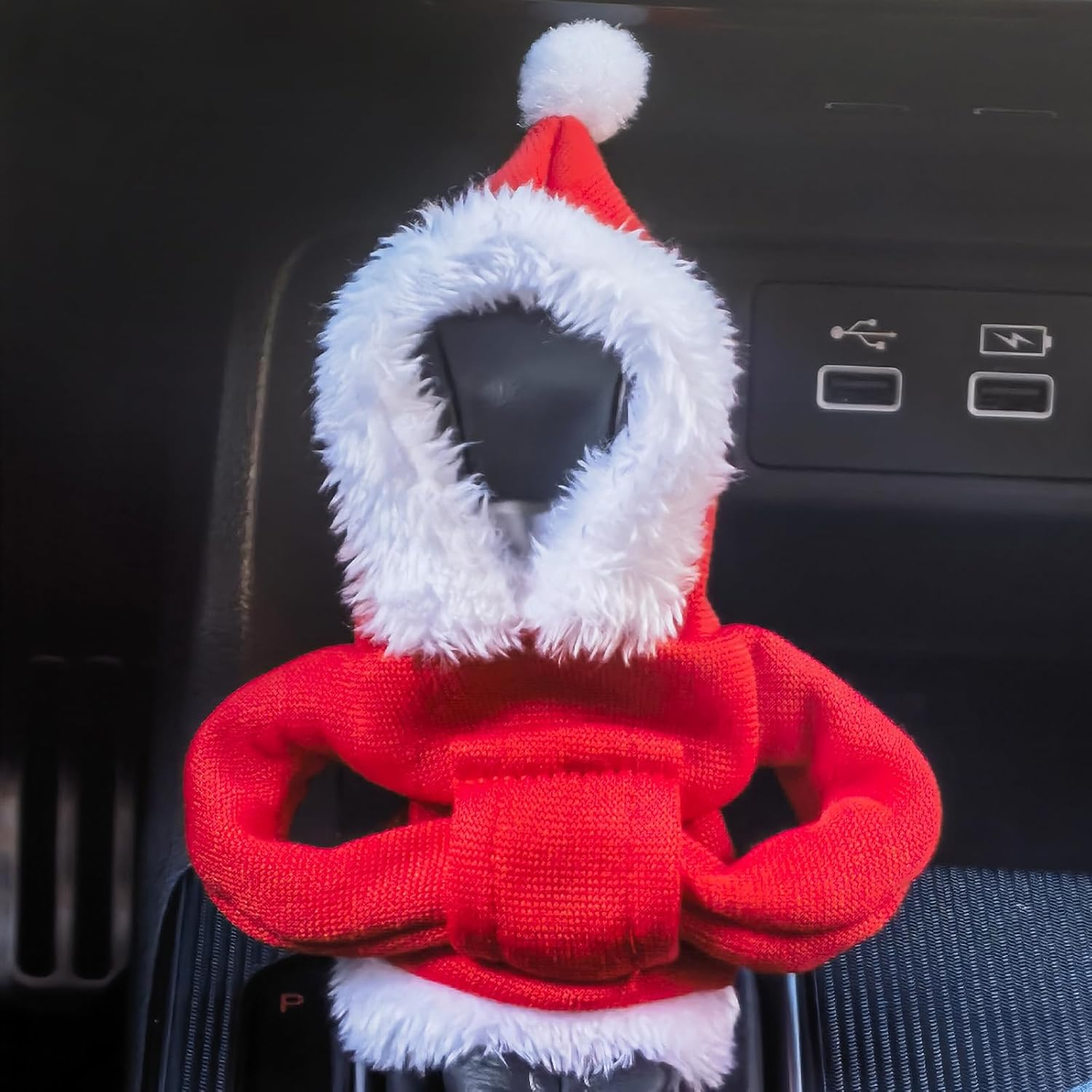 ENCIMART Car Shift Knobs Christmas Hoodie Funny Gear Shift