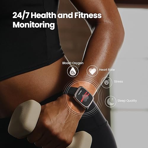 Miniatura 4 de Amazfit Active 2 - Reloj inteligente de alta calidad (cuadrado) para Android y iPhone, batería de 10 días, resistente al agua, mapas GPS, monitor de