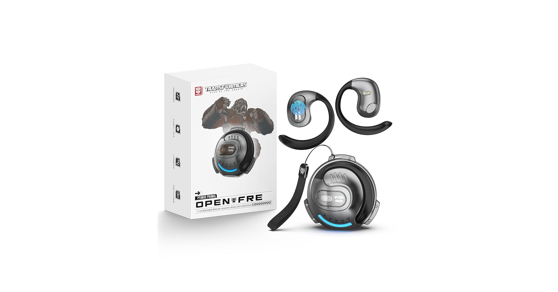 トランスフォーマー　Bluetooth イヤホン　合金製　ガジェット Amazon.com: Transformers TF-T01 True Wireless Earbuds