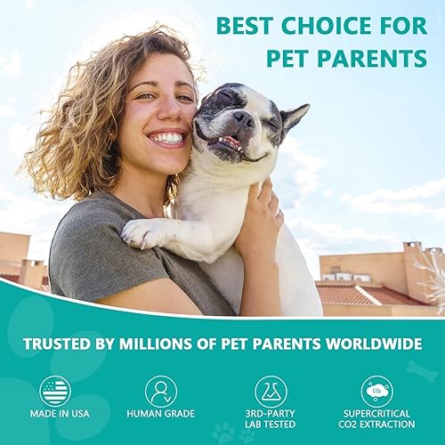 Miniatura 6 de Paquete de 3 - Aceite de cáñamo de máxima potencia para perros y gatos - Ayuda para la ansiedad, el estrés, el dolor, la inflamación, la artritis,