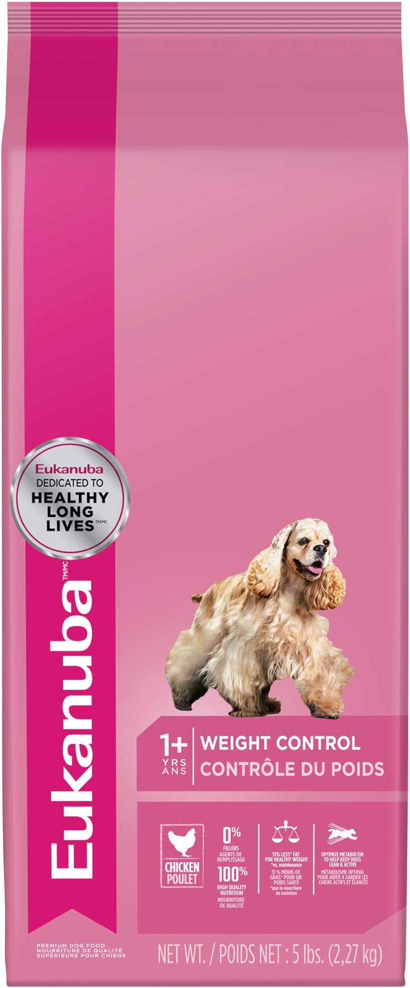 EUKANUBA Adult Weight Control Dog Food 5 Pounds