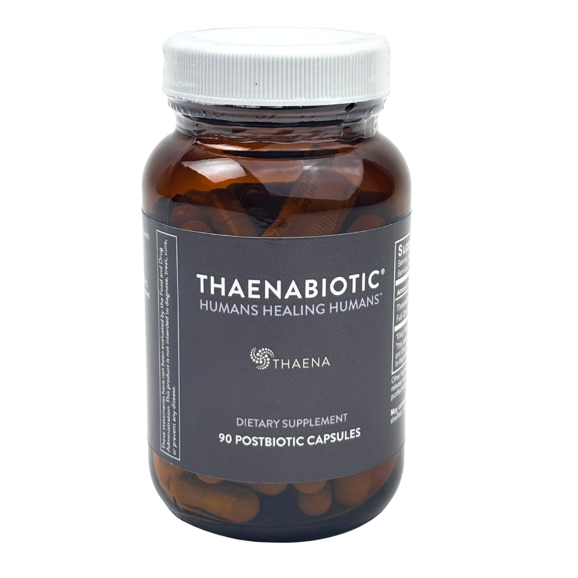 ThaenaBiotic Postbiotic - Worlds First Human-Derived Postbiotic Supplement - 90 Count