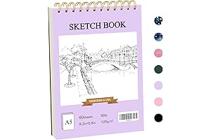 Stilip Top Spiral Bound Sketchbook: Unleash Your Artistic Potential