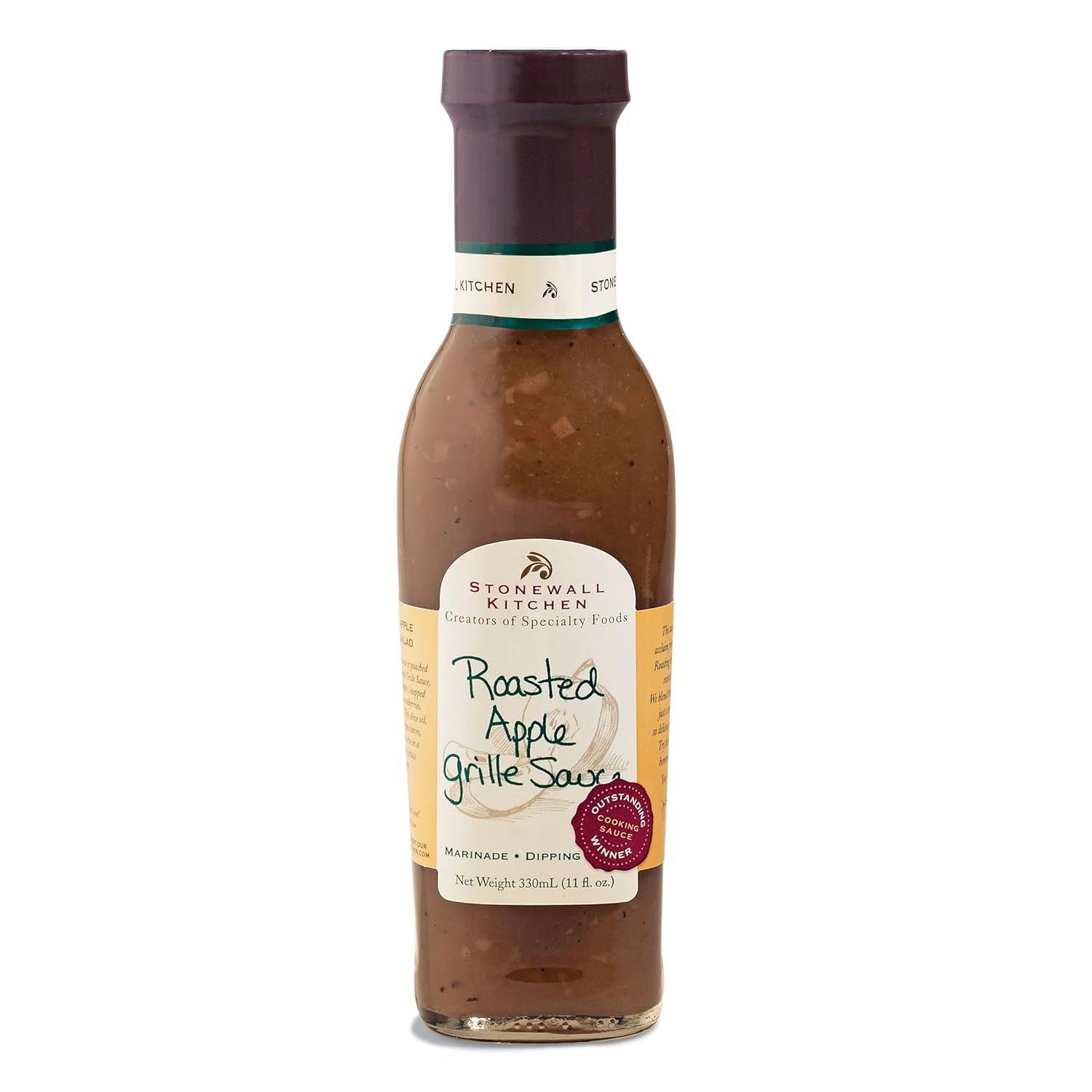Amazon.com : Stonewall Kitchen Roasted Apple Grille Sauce, 11 Ounces ...
