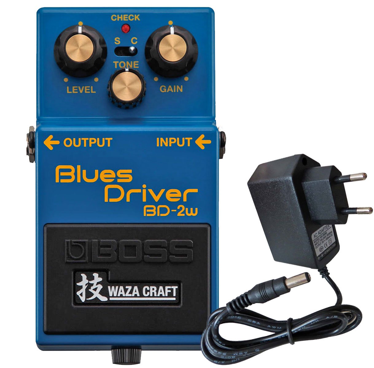 BOSS BD-2w 箱付き　ブルースドライバー　ワザクラフト BOSSBD-2W Blues Driver WAZA CRAFT《オーバードライブ》【MADE