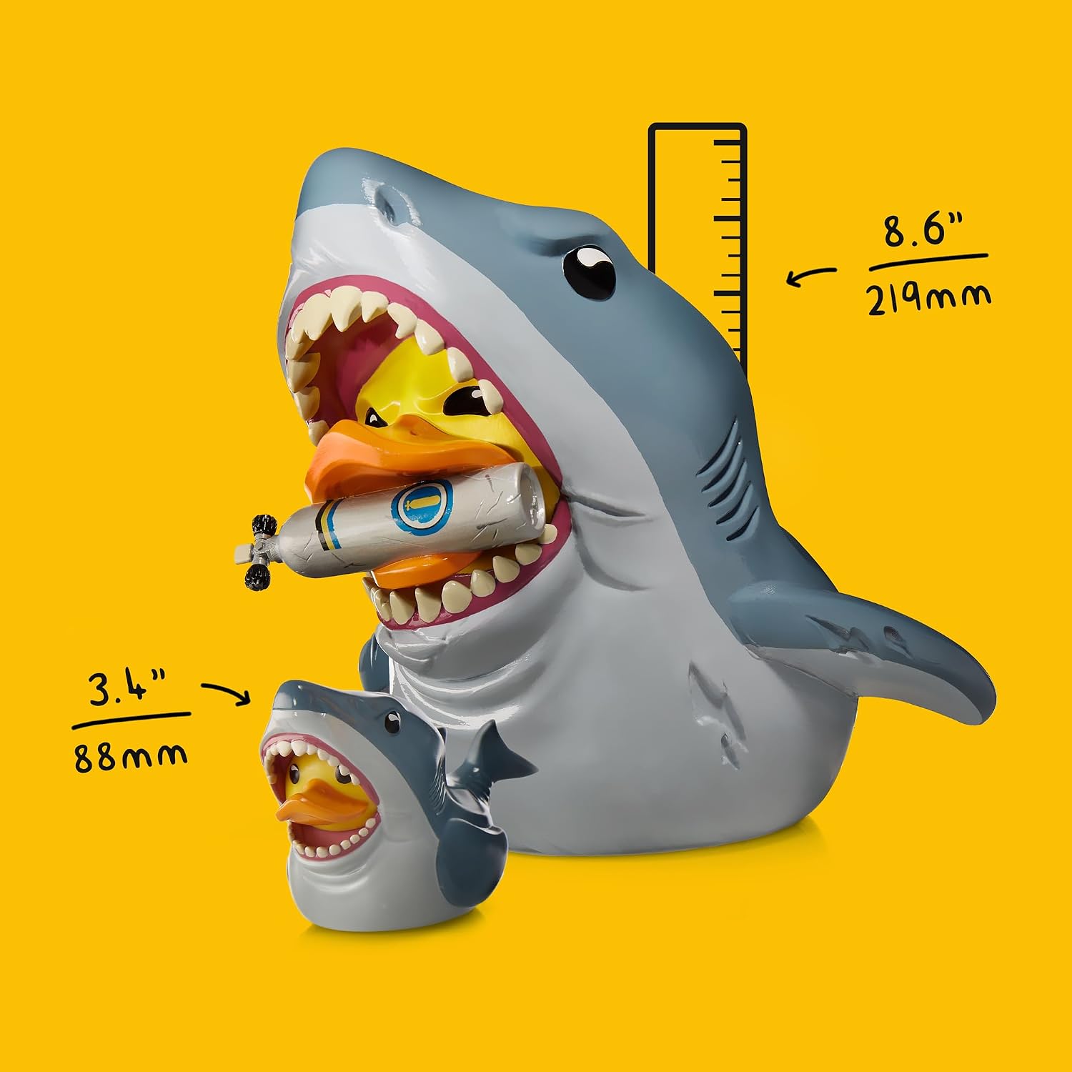 TUBBZ XL: Jaws - Bruce Giant Cosplaying Rubber Duck Collectible Figure