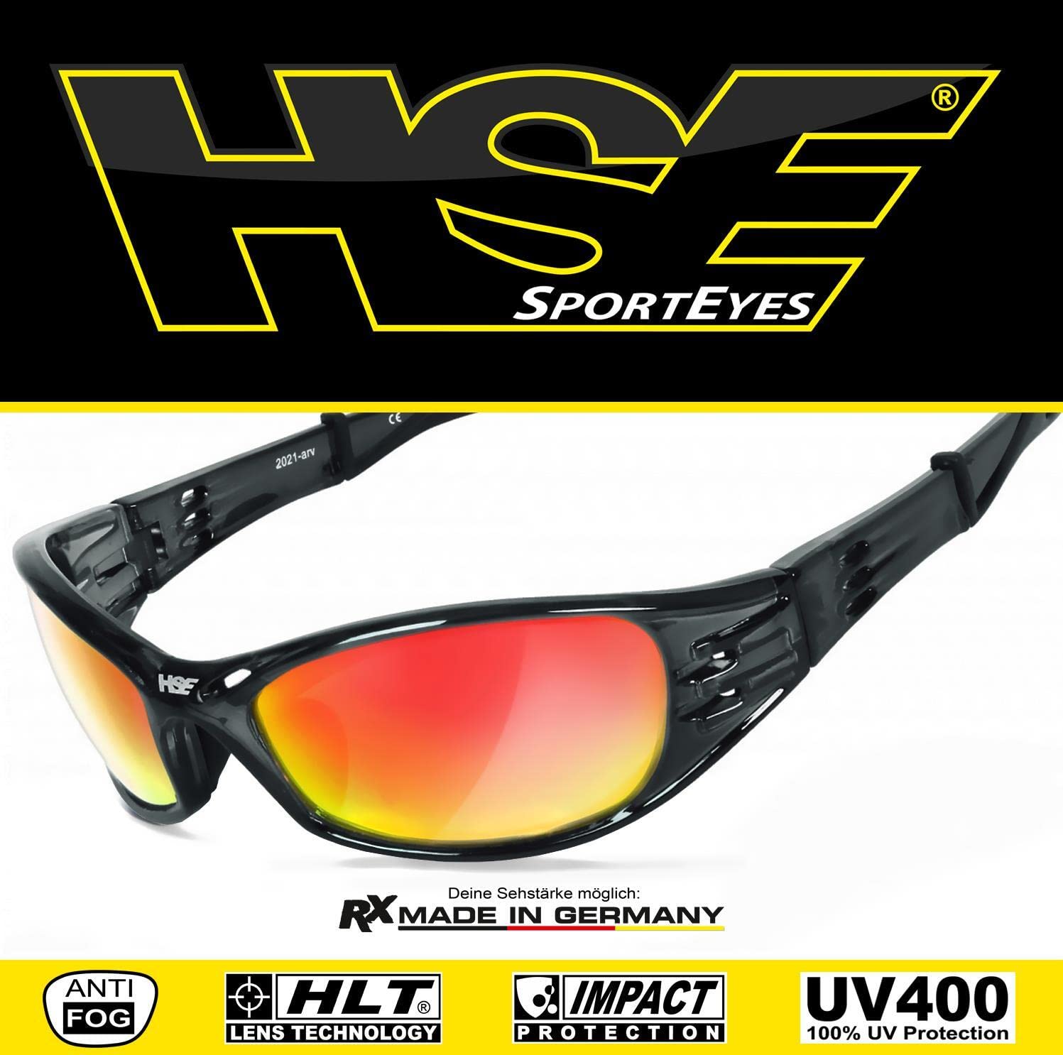 Sport Occhiali Sport Occhiali da Sole Occhiali da Ciclismo Street King 2 Laser Red