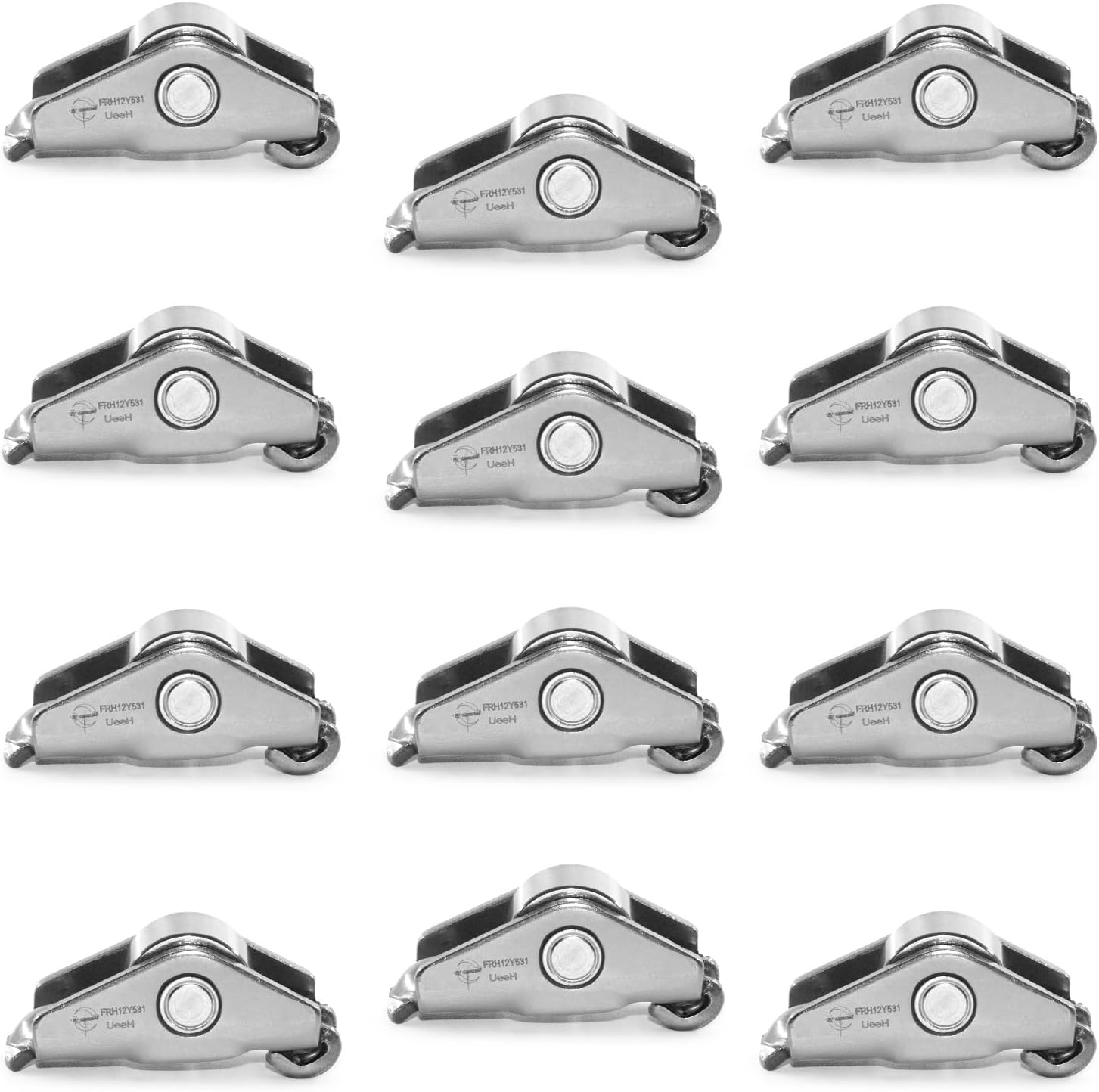 12PCS 24100294 Rocker Arm Kit for 2002-2024 2.8 3.0 3.2 3.6 4.2L V6 Chevy Equinox Malibu for Buick LaCrosse Enclave for GMC Canyon Envoy for Cadillac SRX Engine Replace MR-1323