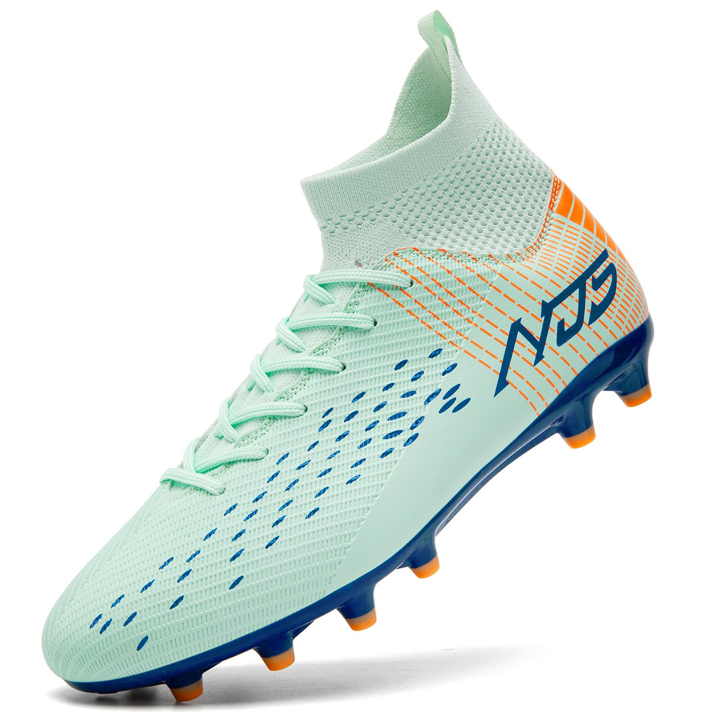 Men's Cleats Football Boots Soccer Shoes High Top Training Football Shoes for Professional Sport Outdoor Sneaker — view 8