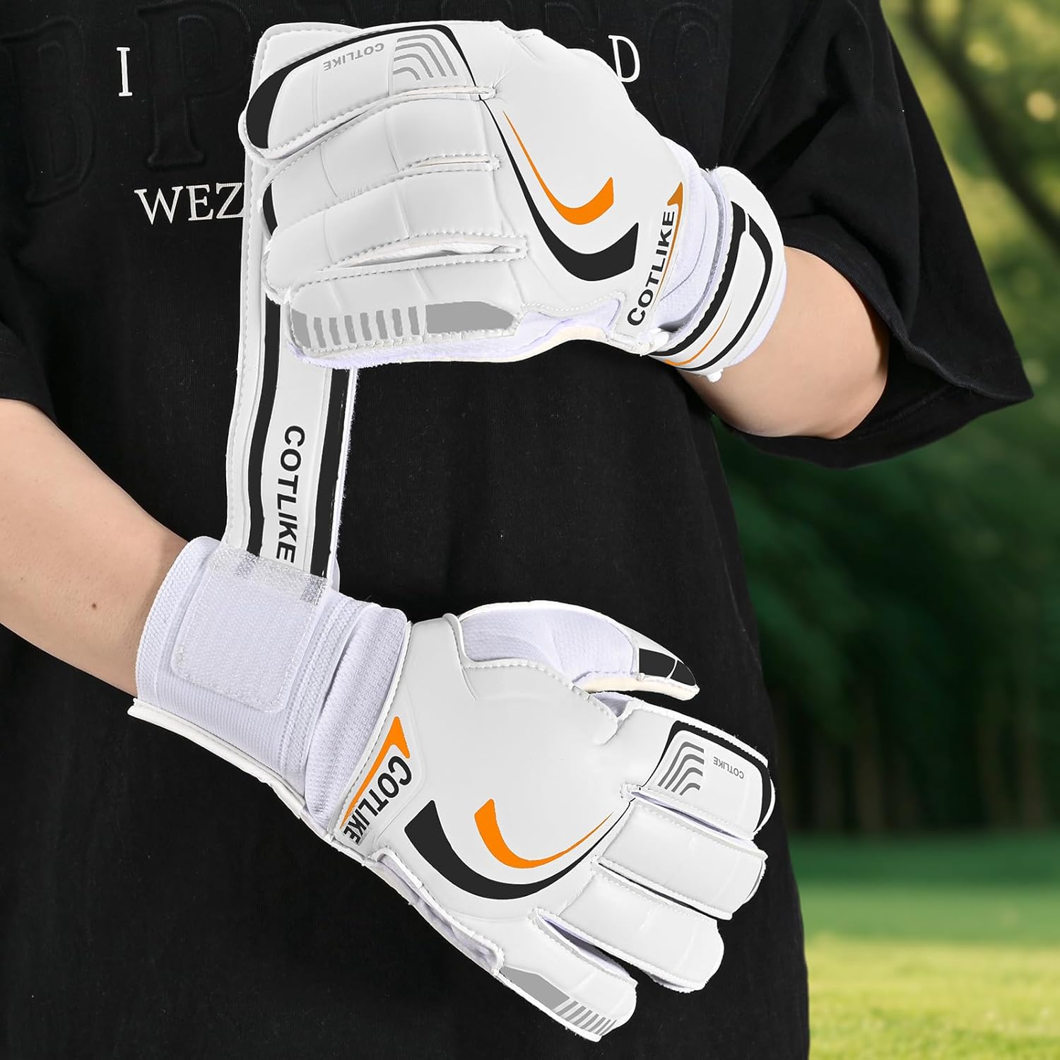 Soccer Goalkeeper Gloves - Soccer Goalie Gloves for Kids Boys Girls Youth & Adult, 4+3MM Super Grip Latex Football Goalie Gloves, Guantes De Portero for Training & Match
