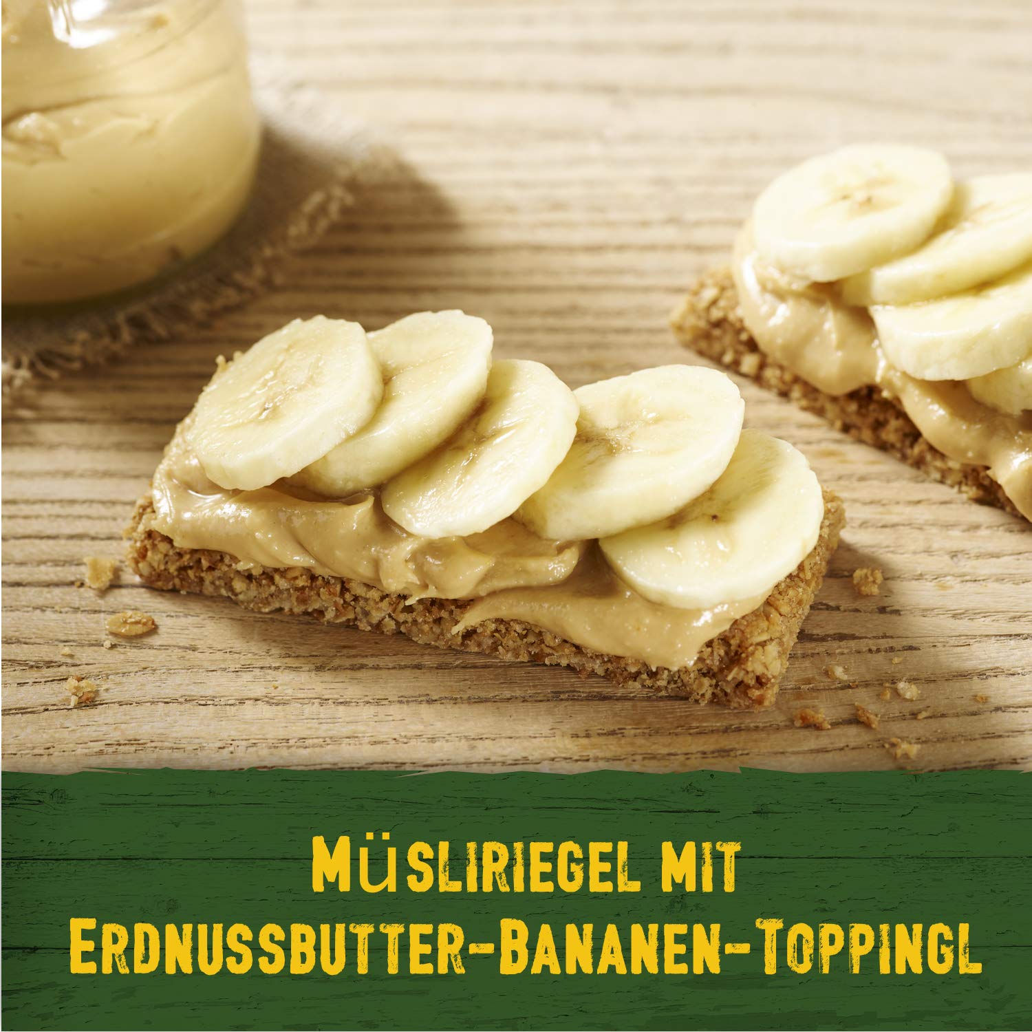 Nature Valley Crunchy Hafer & Dunkle Schokolade, Müsliriegel, 18x2-Bar Pack (18 x 42g)