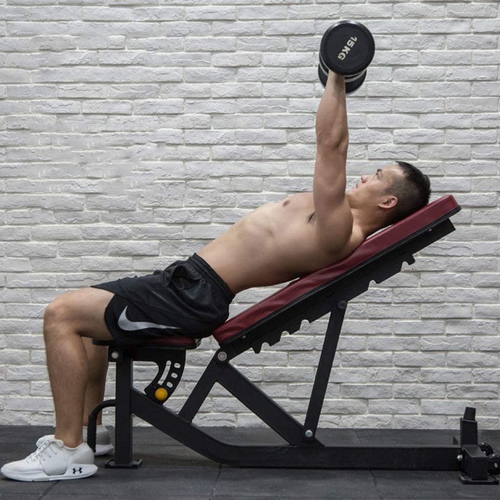 Gym Bench Adjustable Weight Bench Workout Bench Multi-Purpose Incline/Flat Bench for Home Gym Fitness Strength Training