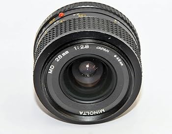 【極美品】動作◎ ミノルタ New MD 28mm F2.8 668 広角レンズが欲しくなったのでMINOLTA New MD 28mm F2.8を買っ