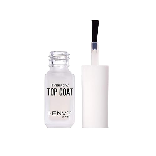Miniatura 2 de i-ENVY by KISS Sellador de cejas, capa superior transparente para cejas perfectas, 24 horas de larga duración, impermeable, a prueba de manchas, a