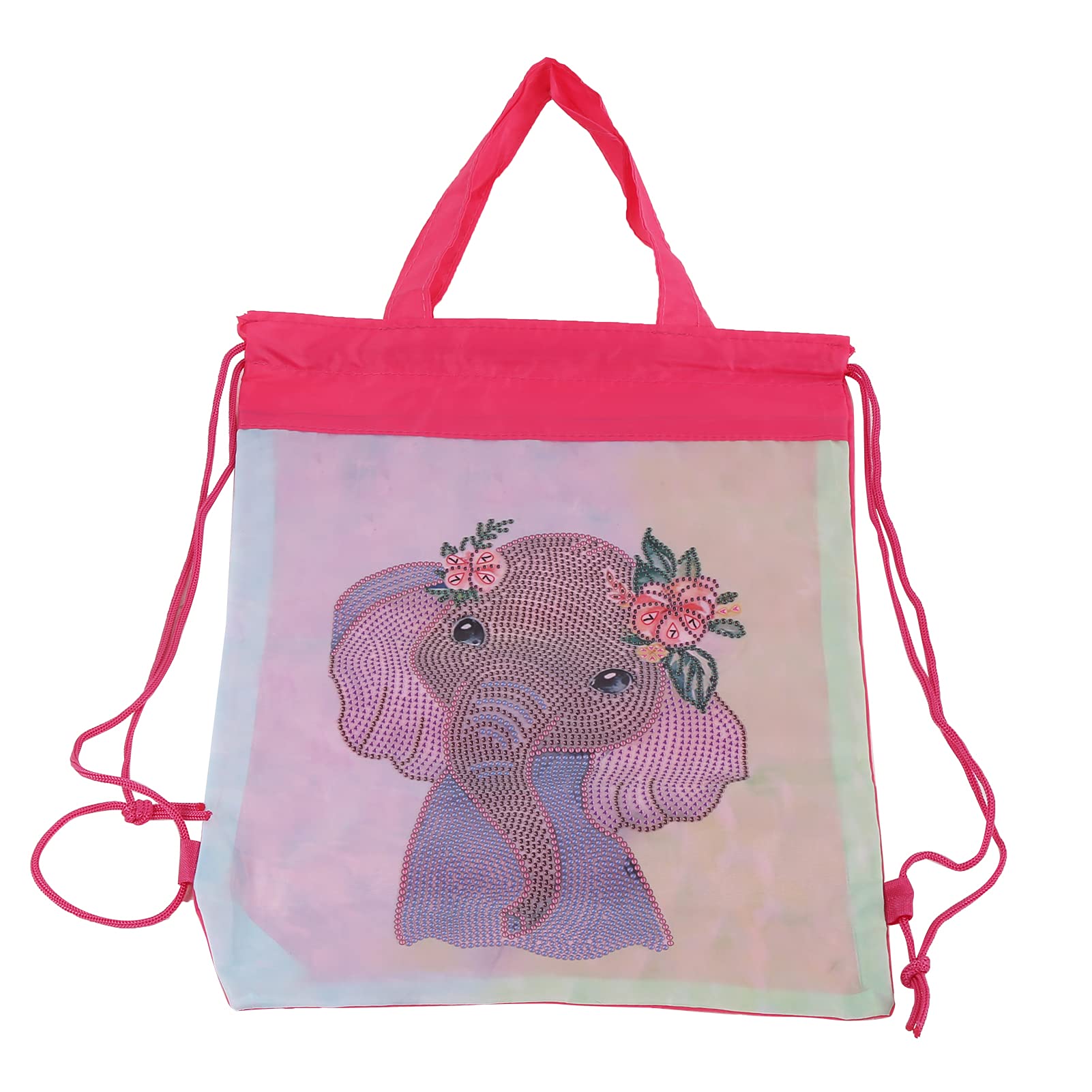 Polyester Bag, Lightweight Home Storage Tool Backpack Bag Large Capacity for Birthdays(AA802)-image-31
