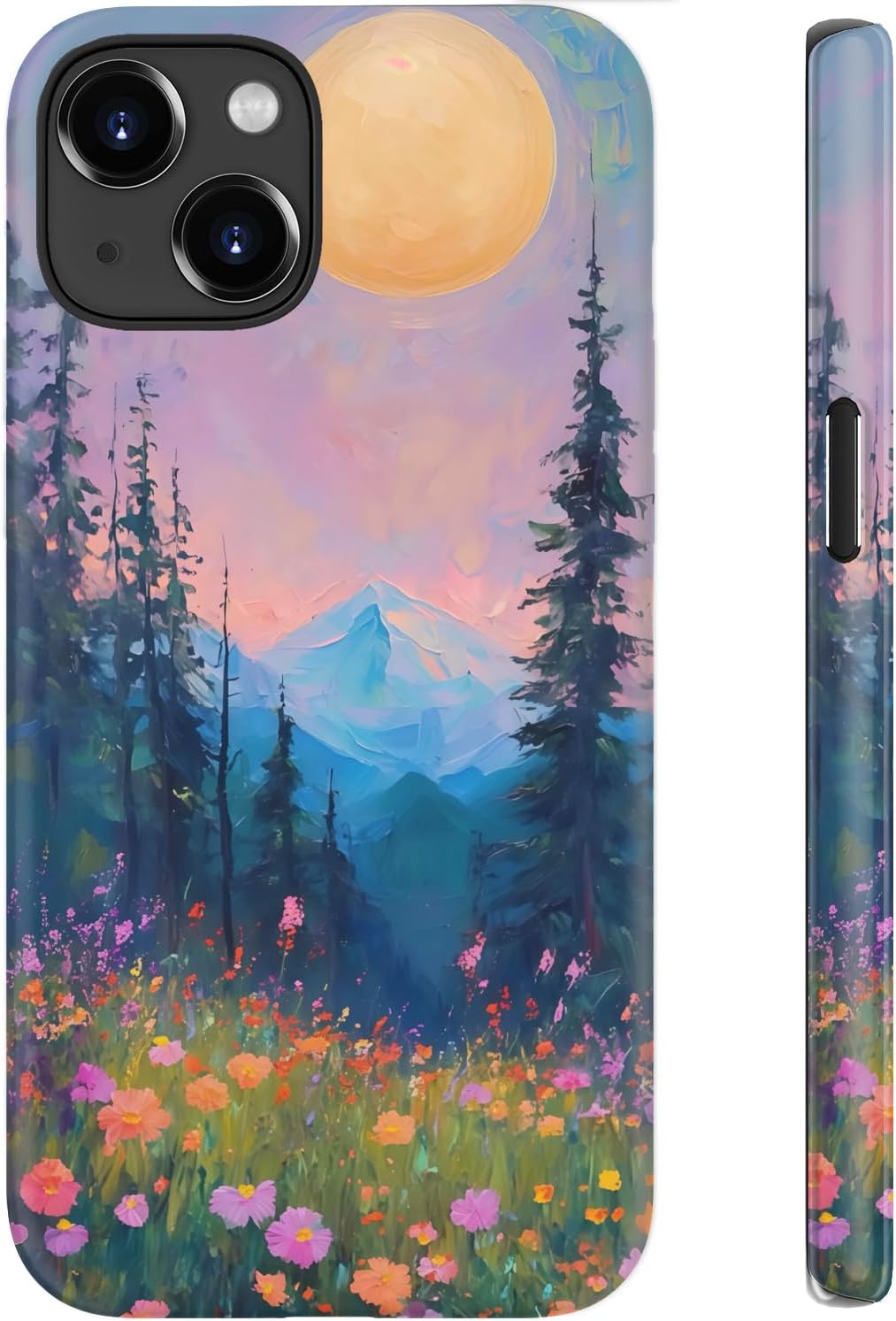for iPhone 13 Case Cute, Wireless Charging Compatible