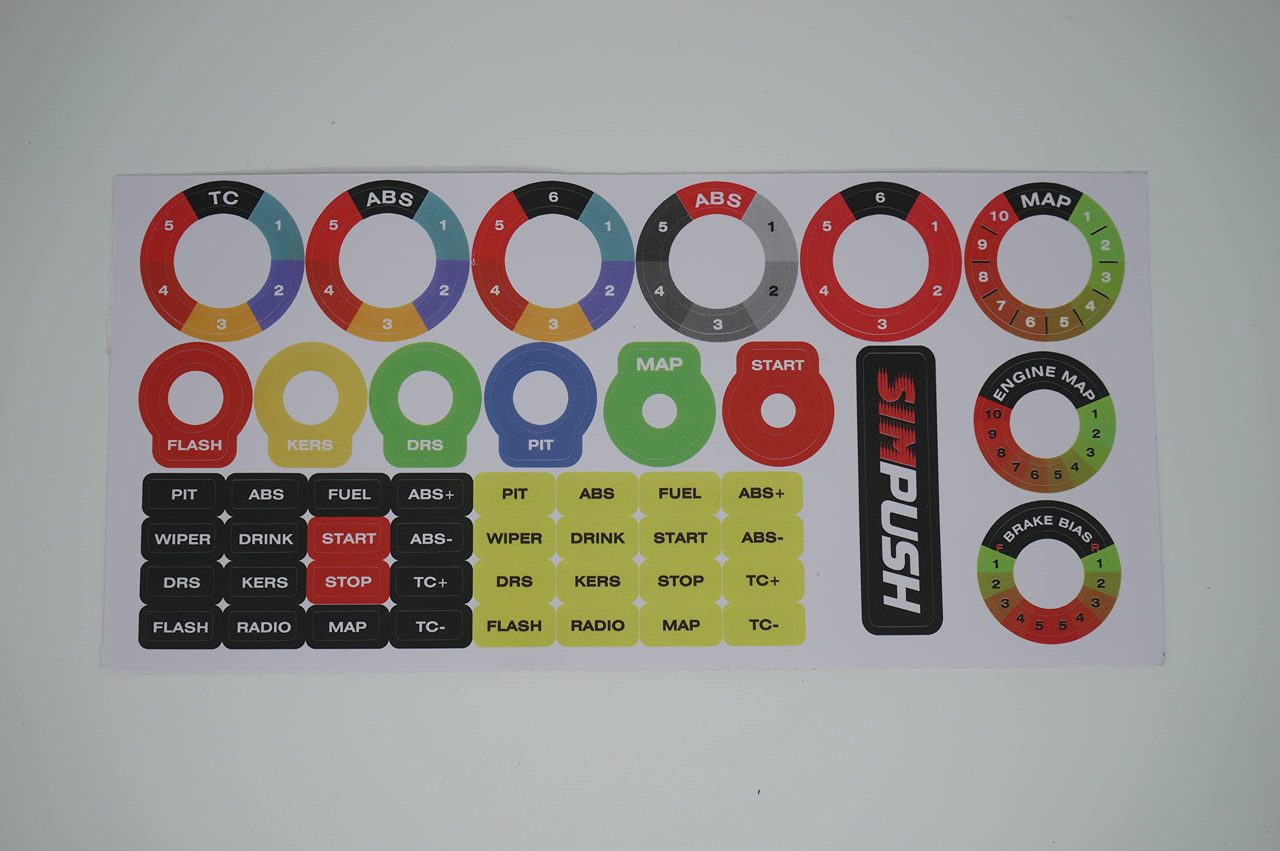 Amazon.co.jp: SIMPUSH GT3 F1 レーシング ホイール適用 G29 G923