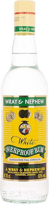 Wray & Nephew - White Overproof Rum 70cl 63% ABV - View #6
