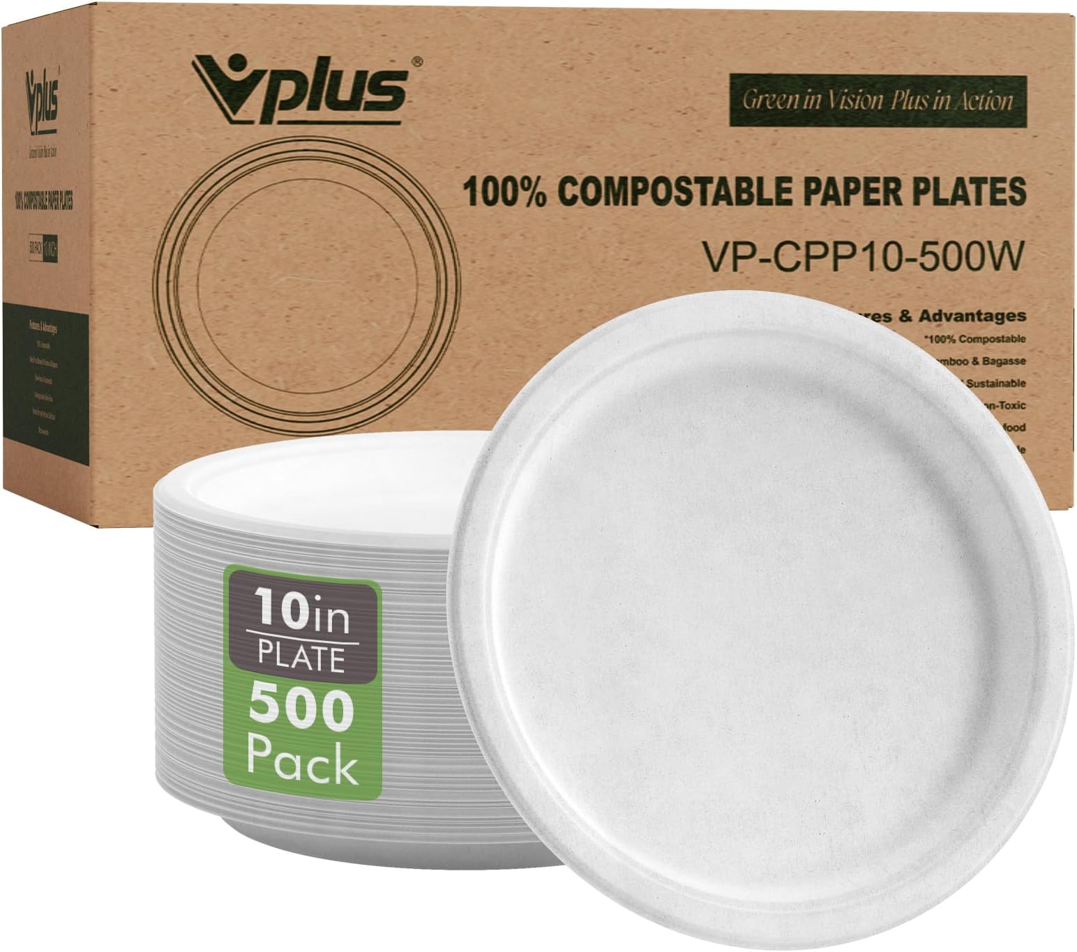 Amazon.com: 20Pcs Star Shape Disposable Paper Plates 7 Inch Paper ...