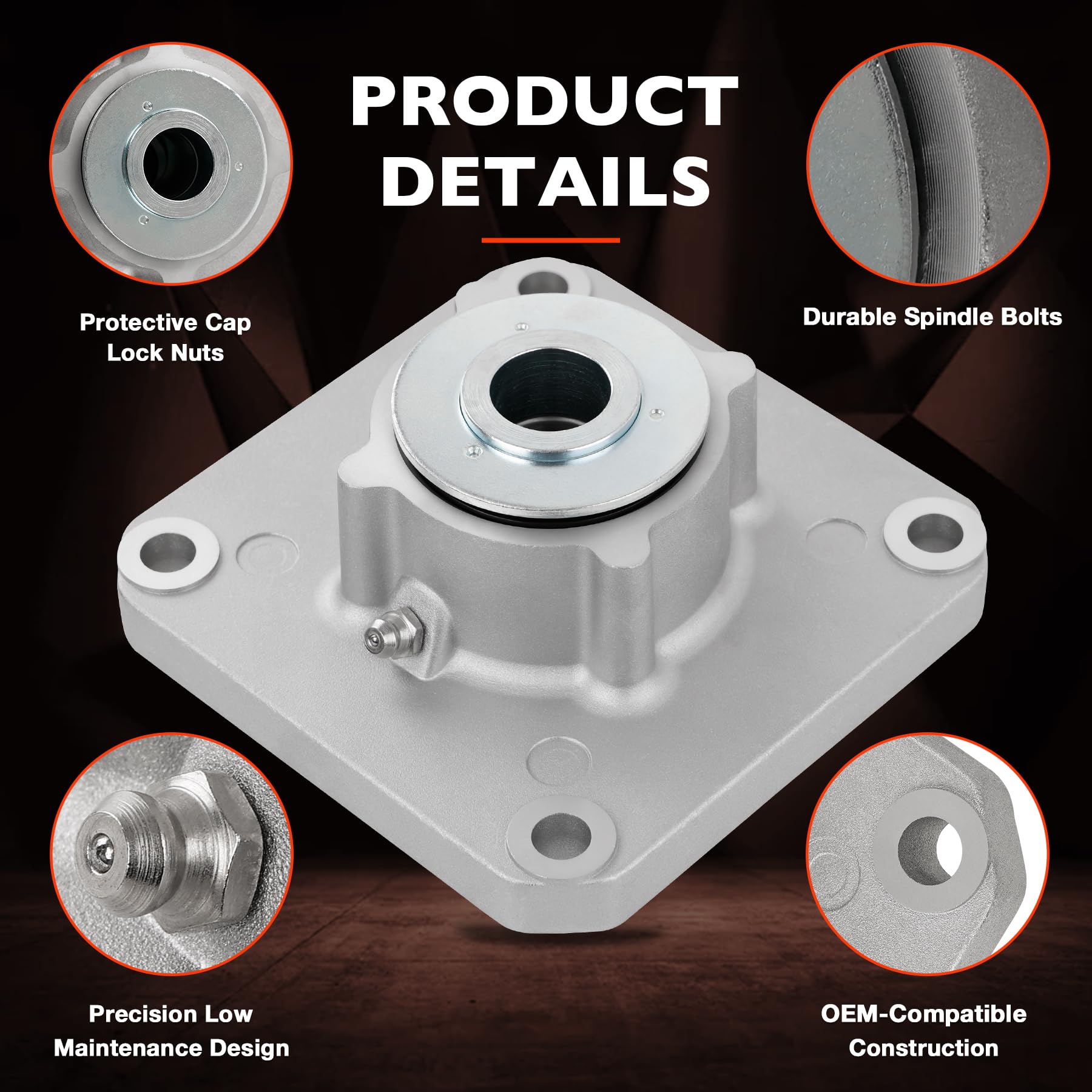 Amazon.com : 918-04939 Mower Deck Spindle Assembly Compatible with