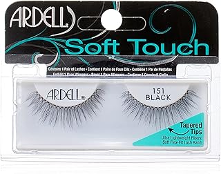 رموش صناعية ناعمة الملمس باطراف مدببة من ارديل - اسود 151