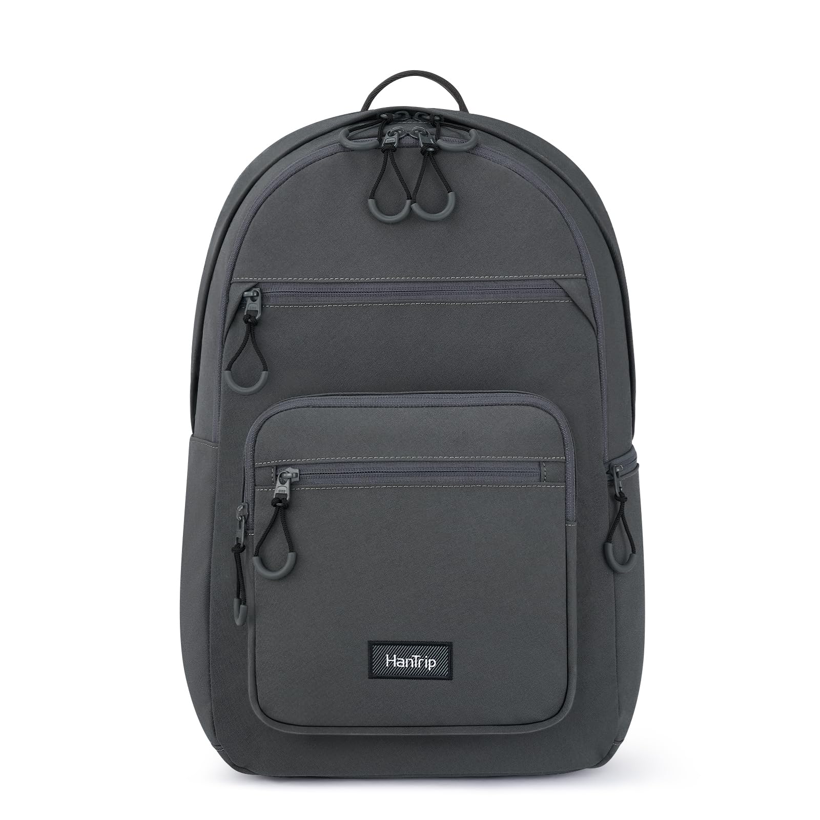 HanTrip Carry On Travel Backpack For Women, 18 Inch Water Resistant Large Backpack Lightweight Bookbag For Men, 8x14x18 Personal Item Bag Casual