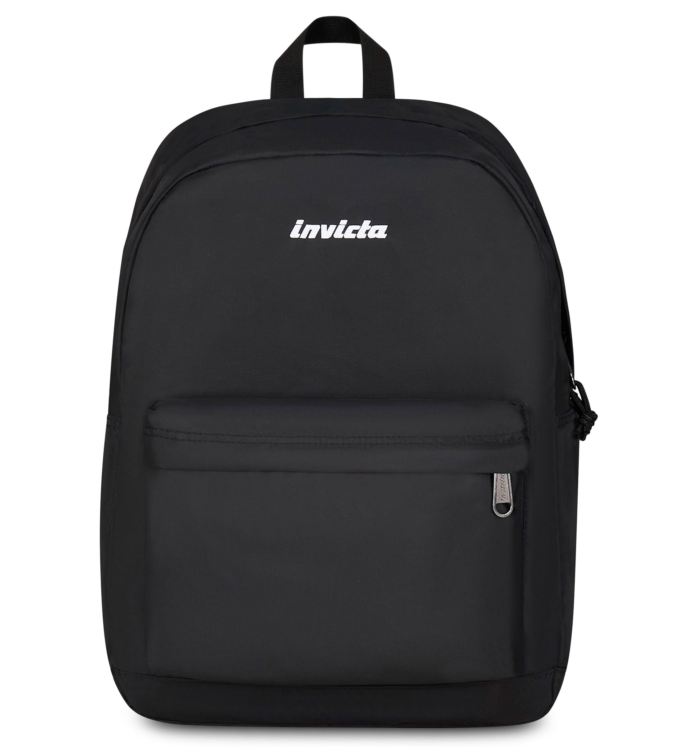 Invicta Zaino Scuola, Carlson Pro Lettering, Grigio, Tasca Porta Pc