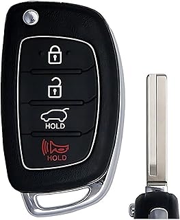 1x New Replacement Key Fob Remote Compatible with & Fit for 2013-2016 Hyundai Santa Fe US & CA Market - MPN TQ8-RKE-3F04-02