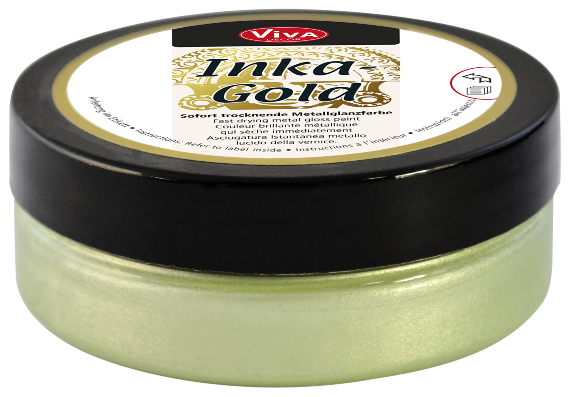 Viva Decor Multicolour Mint Green-Inka Gold