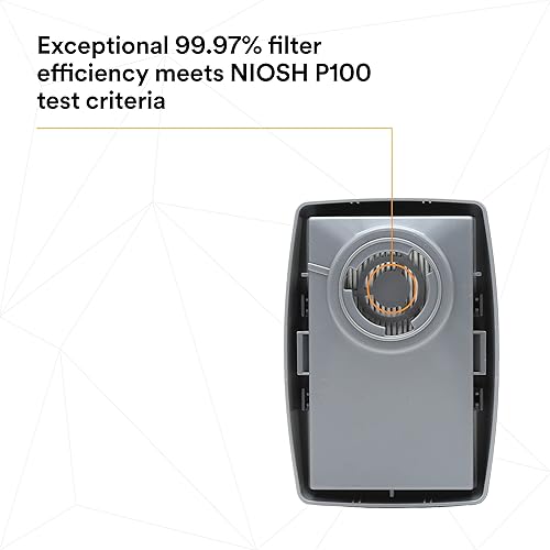 Miniatura 13 de 3M 7093B paquete de 4 filtros de partículas, con protección respiratoria P100