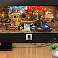 Vista 6 de Dock Switch para Nintendo SwitchNintendo Switch OLED Dock, base de TV para Switch de 6 pies, cable de base para cubierta de vapor con adaptador HDMI