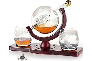 Whiskey Decanter Globe Set: The Ultimate Gift for Men Who Have Everything