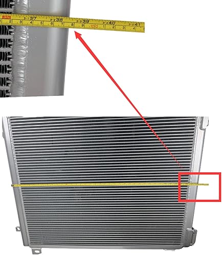 Miniatura 5 de KRRK-parts Enfriador de aceite hidráulico 20Y-03-21121 se adapta a la excavadora Komatsu PC200-6 PC200LC-6 PC200SC-6 PC210-6 PC210LC-6 PC220-6