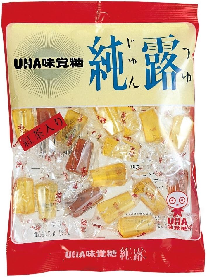 UHA MIKAKUTO JUNTSUYU Tea & Honey Hard Candy 120g Japan Import