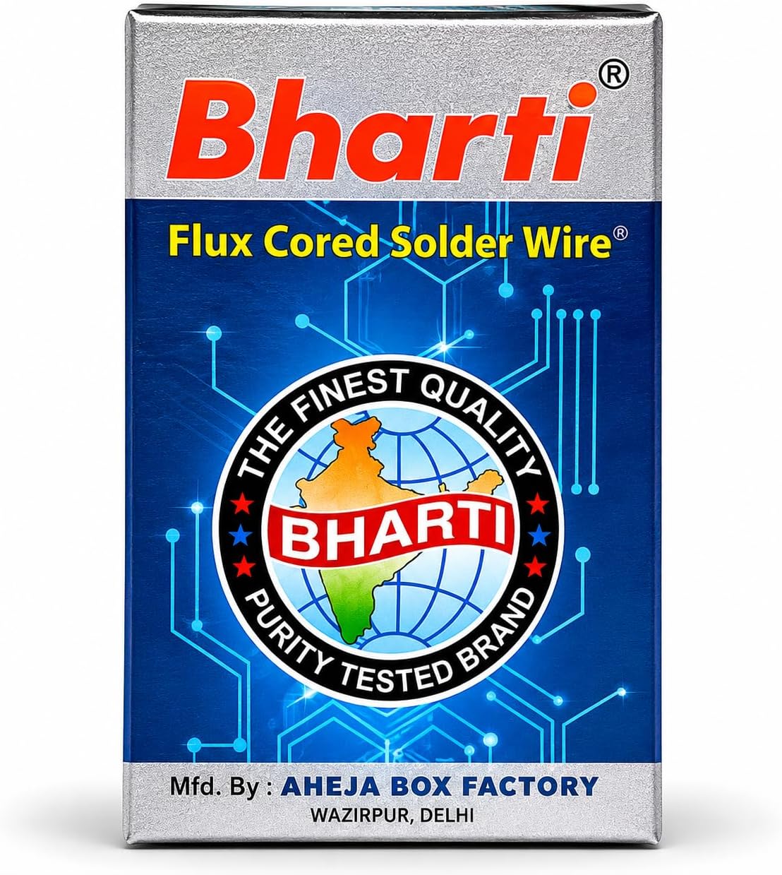 R3 Flux Cored Solder Wire Grade 60-40 SWG-18 (50gm)- Tin Lead Rosin Core Solder Wire for Electrical Soldering