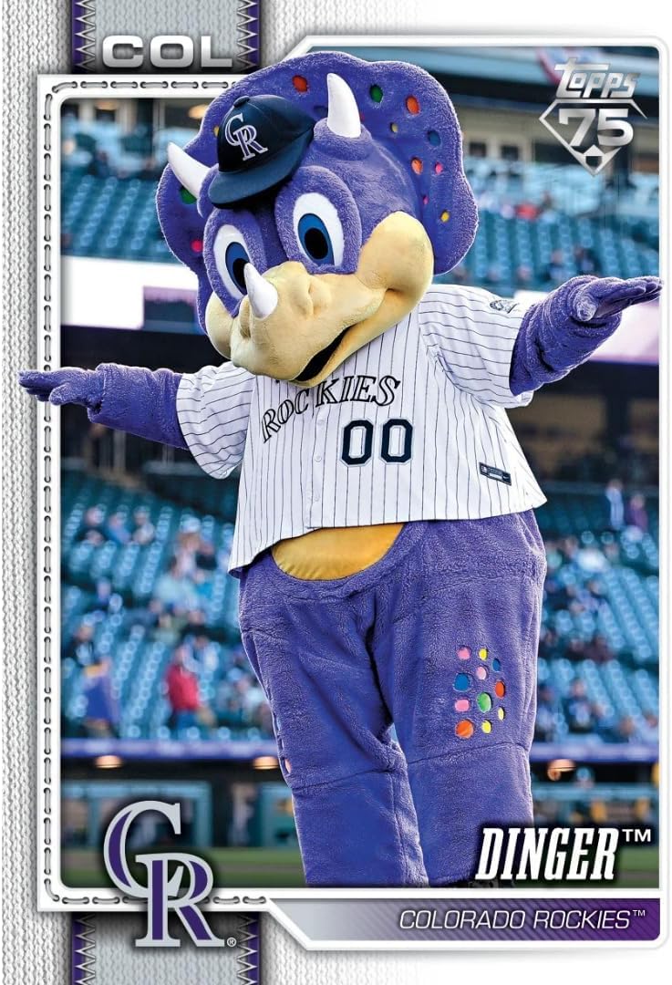 2026 Topps Series 1 Baseball Celebration - Mega Box - 75th Anniversary Edition