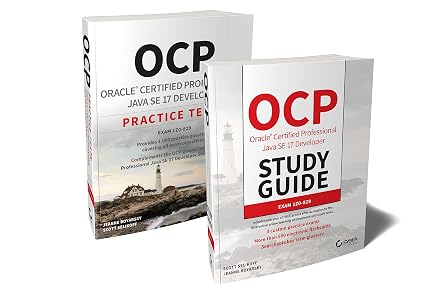 OCP Oracle Certified Professional Java SE 17 Developer Certification Kit Exam 1Z0-829