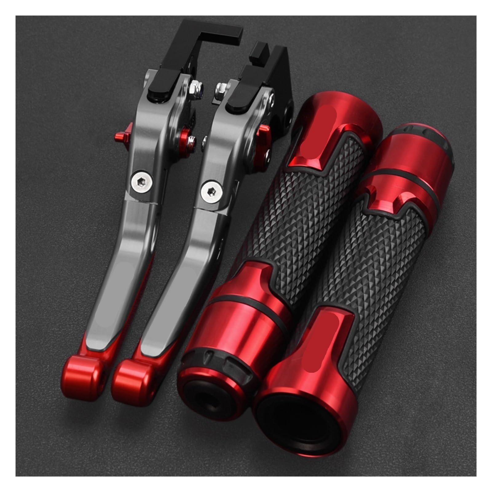 Lsdsaaza 5 For Ducati For Diavel For Carbon Xdiavel/S 2011-201 2017 2018 Motorcycle Accessories Adjustable Brake Clutch Lever Handlebar Grips Motorcycle Brake Clutch Lever