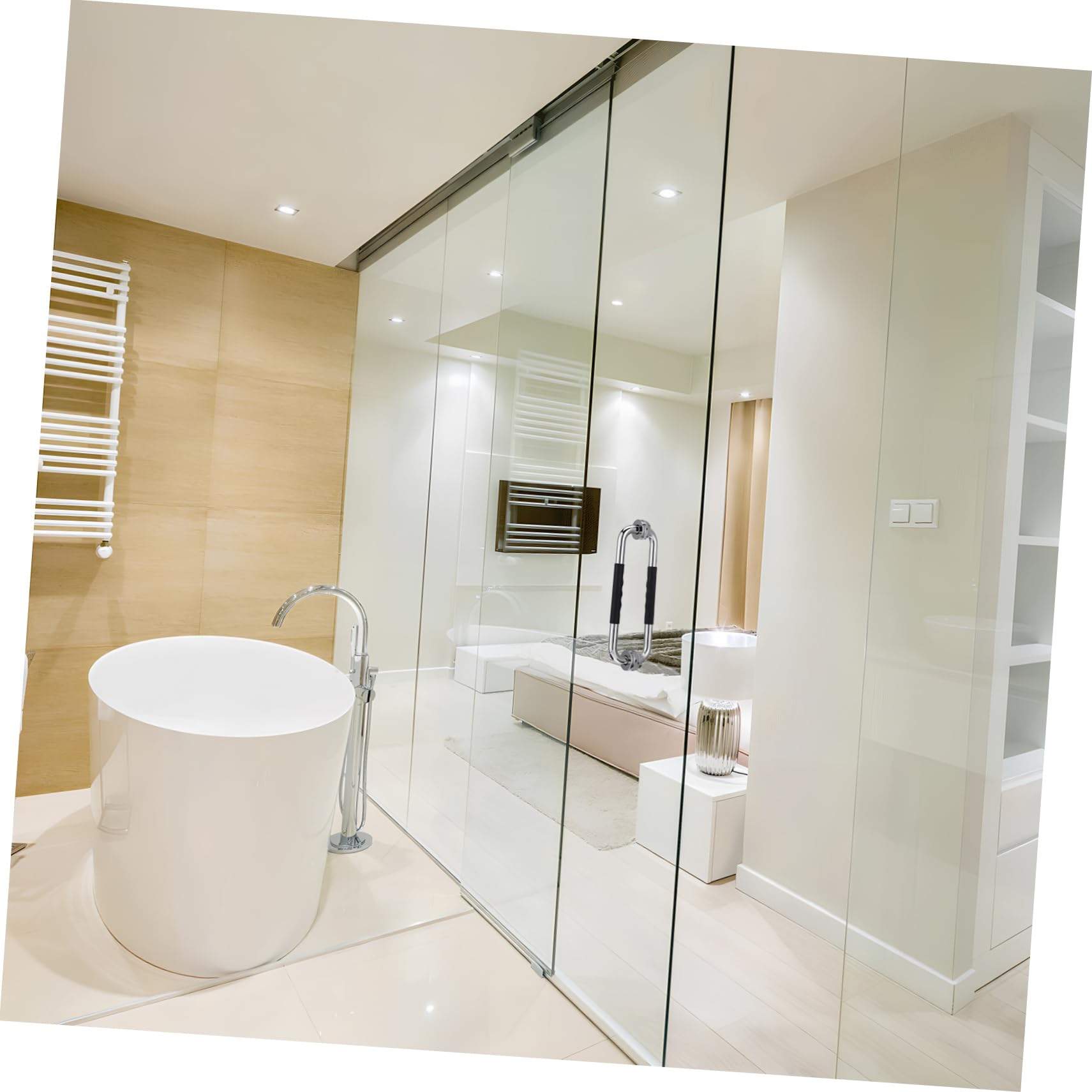 Barres D'appui de Salle de Bain en Acier Inoxydable 304 Noir