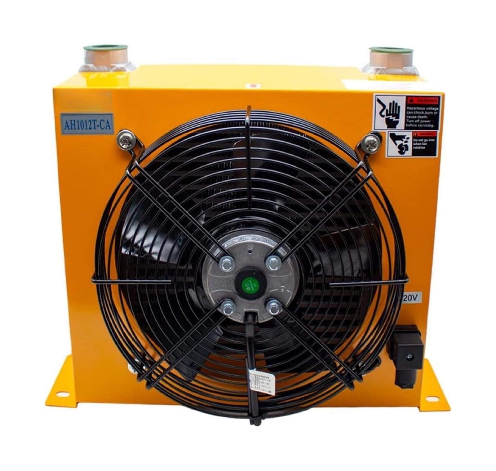 AH1012T-CA Radiatore olio idraulico in alluminio Radiatore olio raffreddato ad aria 100L/MIN Piastra-aletta for CC 12V Ampia applicazione(220V)