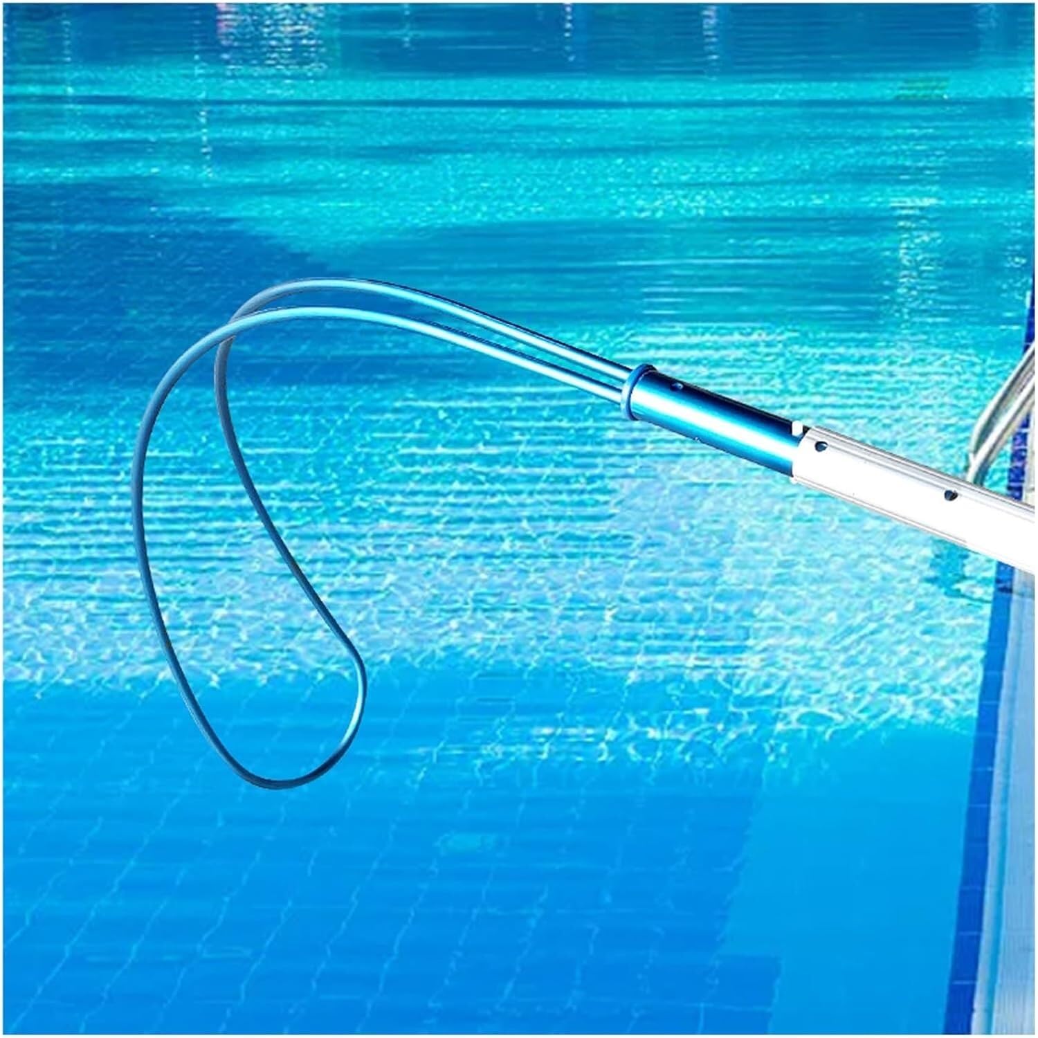 LXXW Échelle de Sauvetage Équipement de Sauvetage en Bord de mer for piscines, Accessoires de Sauveteur Professionnels de 3 m de Long Perche de Sauvetage