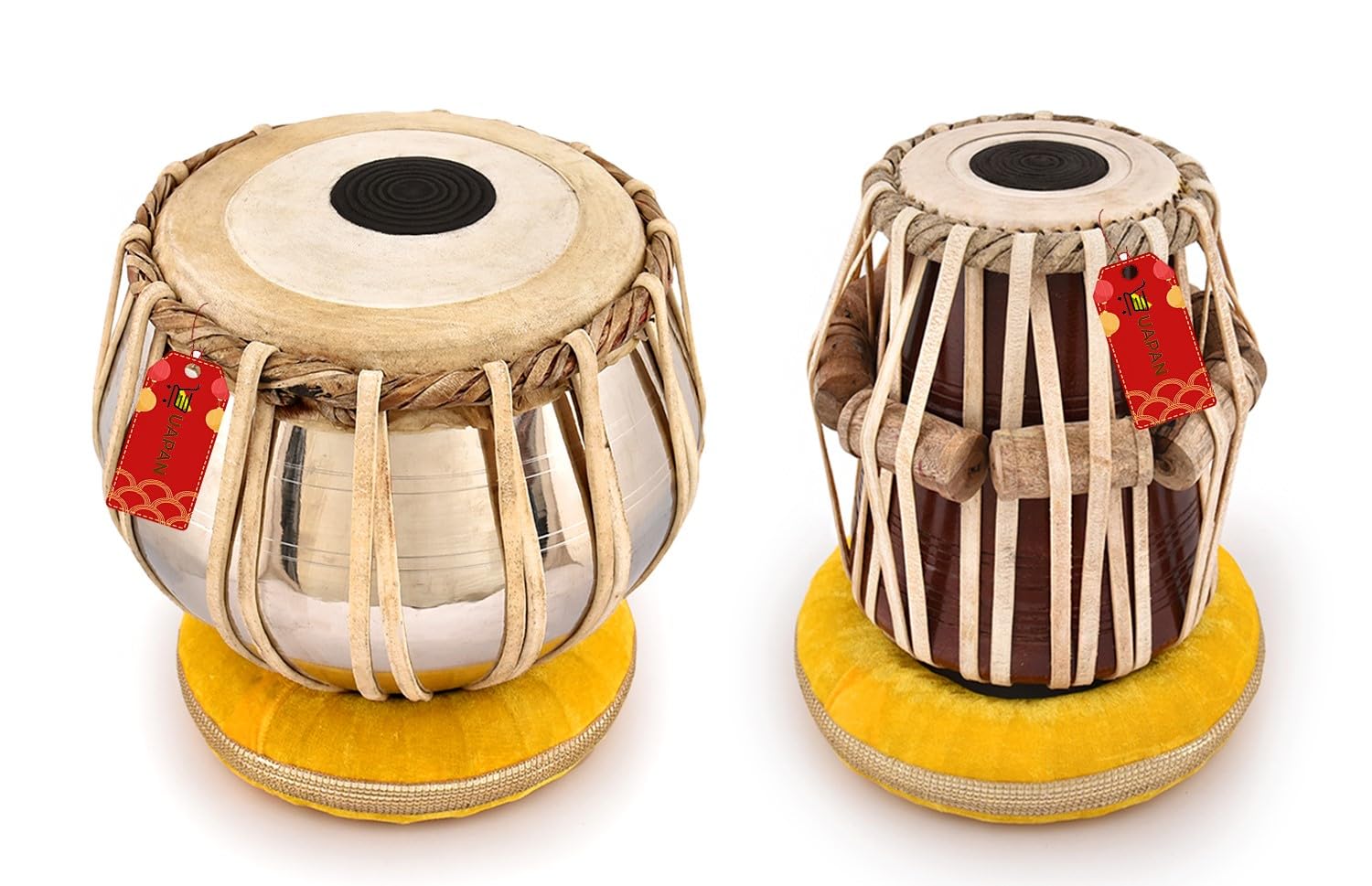 UAPAN Brass Tabla Set with All Accessories I Complete Professional Package for Musicians-image-42