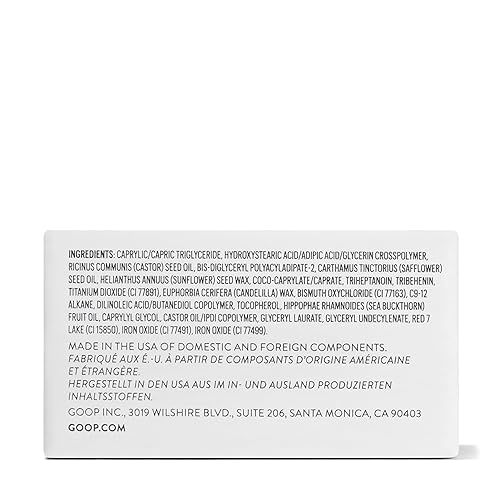 Vista 10 de goop Rubor en crema de belleza Explosión de color transparente para labios y mejillas Vitamina C, vitamina E y aceite de cártamo Maquillaje