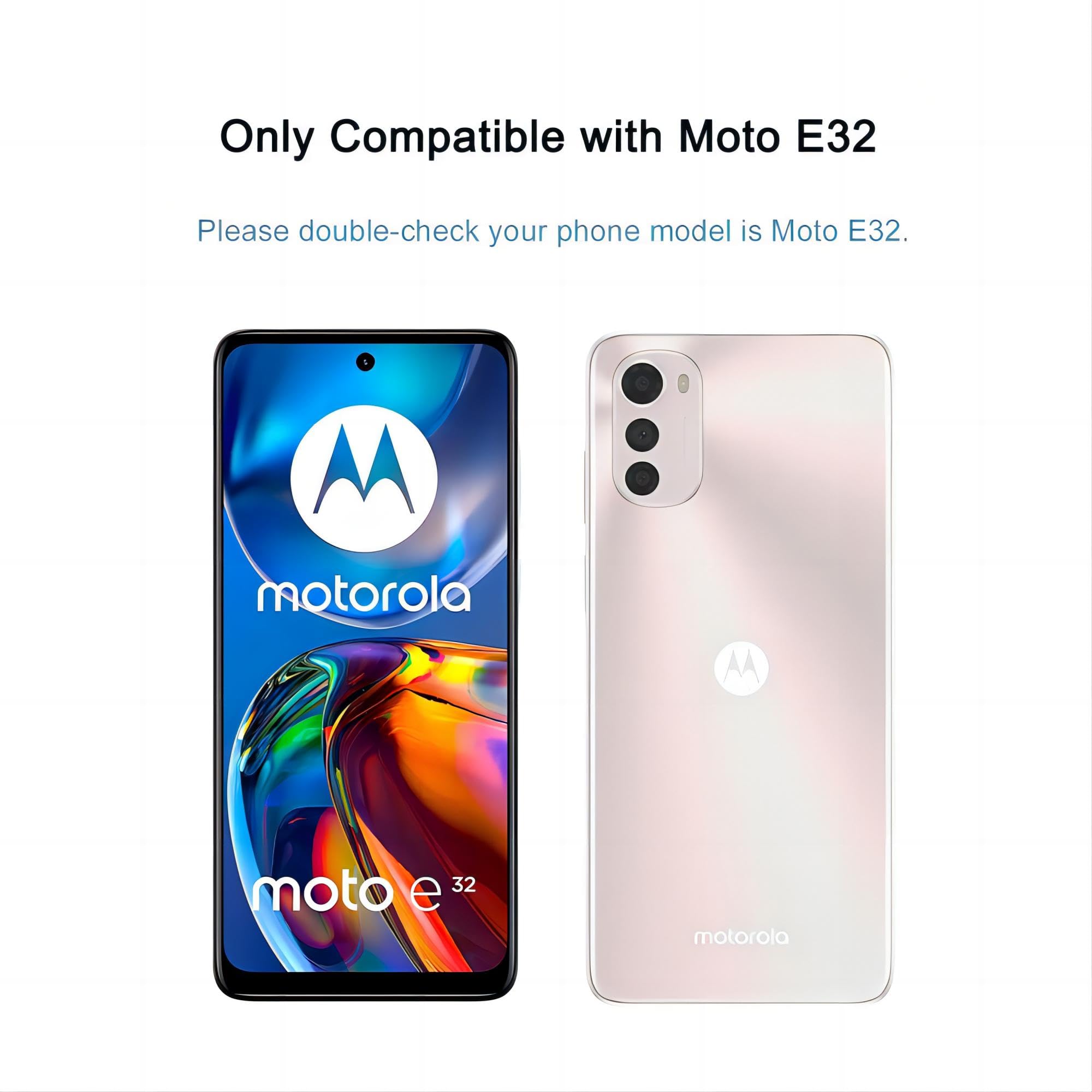 Motorola Moto E32/E32s Verre Trempé Lot De 2 Verre Trempé Motorola Moto