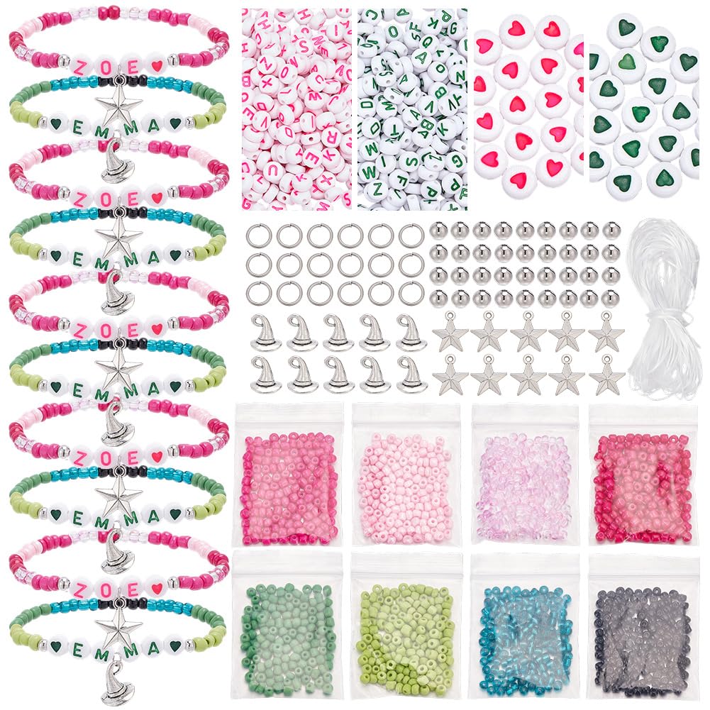 Kit para Hacer Pulseras de cuentos de hadas y amuletos de bruja ideal para tardes creativas en casa